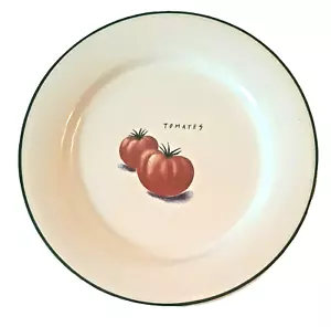 Tomato Plate Ulster Ceramics Made in Ireland Lunch Dessert - Picture 1 of 5