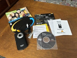 Vivitar iTwist 610-DVR HD Digital Camcorder 2x Digital Zoom Blue - Picture 1 of 7