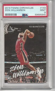 Zion Williamson RC 2019-20 Panini Chronicles Luminance PSA 9 - Bild 1 von 1