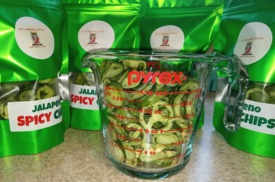 MISS 10 BELOW Freeze-Dried Sliced w/ some pieces Jalapeno .6 ounce bag, Kentucky grown