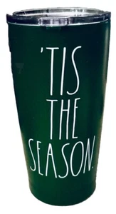 Rae Dunn “Tis the Season” Green Christmas 17oz Stainless Steel Travel Tumbler - Bild 1 von 4