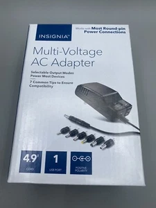 🔥 Insignia Multi-Voltage AC Adapter- 7 Common Tips NS-AC1200 🔥 - Picture 1 of 5