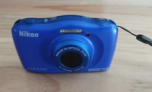 Nikon Coolpix S33 Bleu - Appareil photo Waterproof - Imagen 1 de 7