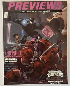 PREVIEWS COMICS MAGAZINE June 1992 Volume 11 # 6 TEENAGE MUTANT NINJA TURTLES - Picture 1 of 6