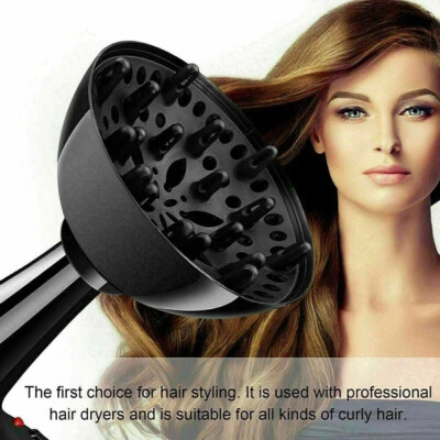 Hair Curl Disk Hairdryer Tool Diffuser Cover Drying Multifunctional Blower Hood - Image 1 of 4