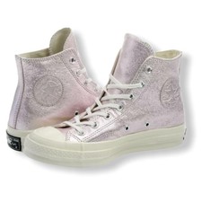 blush leather converse