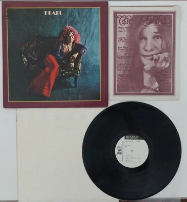ULTRA RARE Janis Joplin - Pearl ~ PROMO Japan White Label 1st Vinyl LP Record - Image 1 of 4