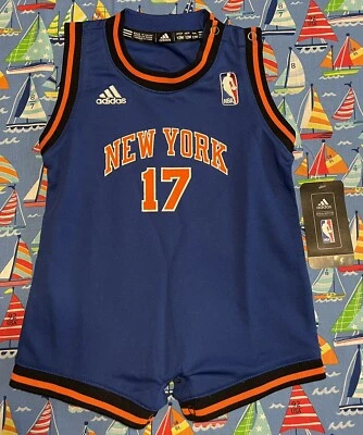 Camiseta Adidas NBA New York Knicks Jeremy Lin Linsanity Infantil 12 Meses Foto 1 de 4