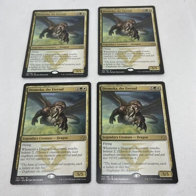 MTG 4x Dromoka, the Eternal Fate Reforged 151/185 Regular Rare FREE SHIPPING - Image 1 of 2