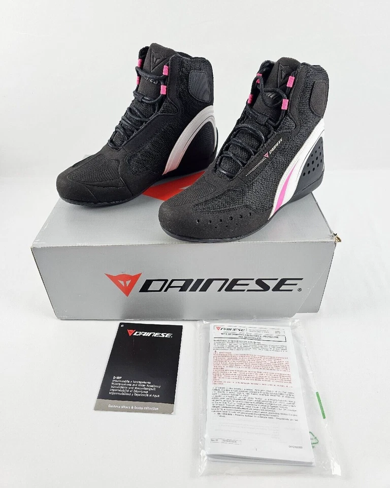 Dainese Motorshoe JB D-WP Ladies Sports Urban Touring Waterproof Short Boots Siz - Image 1 of 4