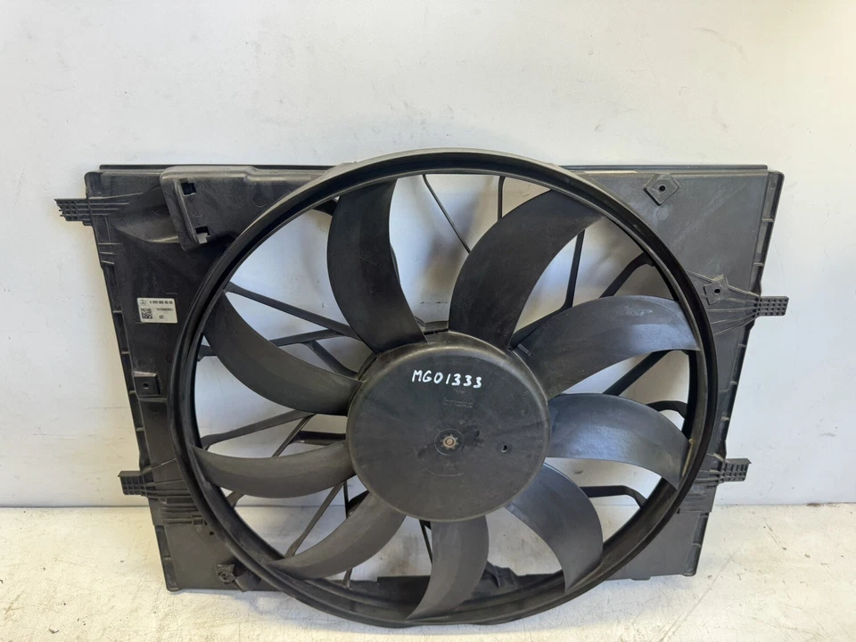 2015-2018 Mercedes S 550 63 65 C AMG GT C63 Cooling Fan OEM - Image 1 of 4