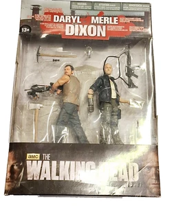 McFarlane Toys The Walking Dead Daryl & Merle Dixon Deluxe Set MISB NUEVO EMBALAJE ORIGINAL - Imagen 1 de 2