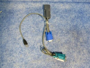 Avocent AMIQDM-USB Dual UTP USB Interface Module w/ Audio & Serial, Used - Picture 1 of 4