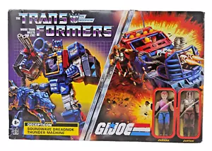 (BOX ONLY) - TRANSFORMERS G.I. JOE CROSSOVER SOUNDWAVE DREADNOK THUNDER MACHINE - Picture 1 of 9