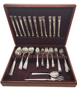 56 Pc 6 Place Settings Forever Community Plate Silverware - Picture 1 of 5