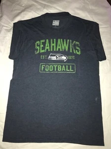 NFL Seattle Seahawks Wilson Russell Football T- Shirt Men's Medium - Picture 1 of 5