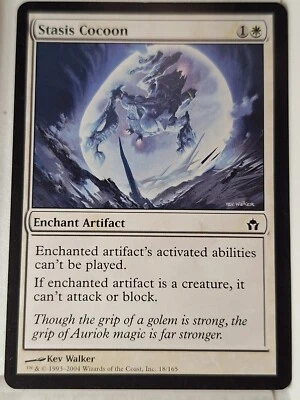 Stasis Cocoon - Fifth Dawn - Magic the Gathering MTG Nice! - Image 1 of 3