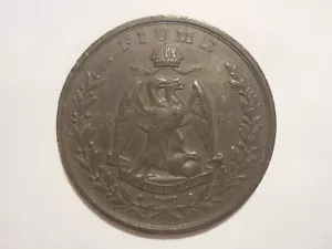 medaglia Fiume 14 congresso medici naturalisti Ungheresi Ungheria 1869 - Picture 1 of 2