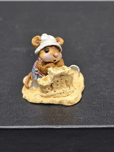 Wee Forest Folk Beach Mousey M-76 1982 Annette Petersen  - Picture 1 of 6