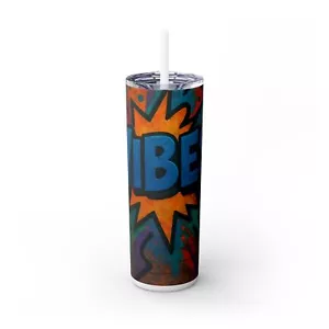 Skinny Tumbler VIBE with Straw, 20oz - Picture 1 of 53