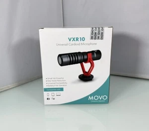 Movo VXR10 Universal Condenser Video Microphone w/ Wind Screen & Shock Mount NEW - Picture 1 of 11