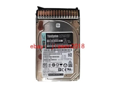 7XB7A00037 Lenovo ThinkSystem 00YK026 2TB 7.2K SATA 6G 2.5" HDD Hard Drive - Bild 1 von 4