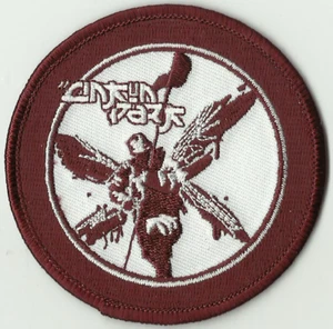 LINKIN PARK roter Soldat 2002 BESTICKTER PATCH ZUM AUFNÄHEN/BÜGELN der seltene VINTAGE - Bild 1 von 3