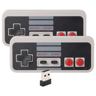 USB NES Wireless Controller &Reciver Joystick for PC/Gamepad Window PC MAC Linux - Image 1 of 4