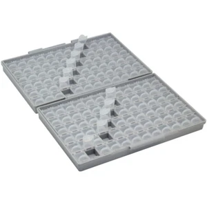 AideTek BOX-ALL-144 Empty enclosure w/144 compartments each w/lid SMD 0603 USA - Picture 1 of 11