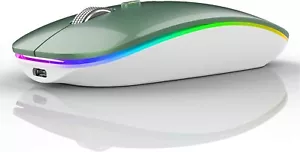 Bluetooth Maus Kabellose LED Funkmaus Wiederaufladbar Leise Wireless USB C305 - Bild 1 von 7