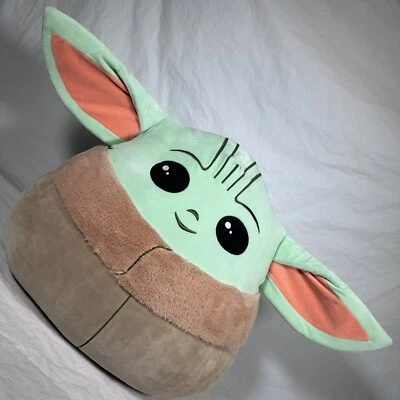 HUGE Souishmellow Star Wars Child Baby Yoda 23" Inches X-Large Stuffed Toy - Image 1 of 4