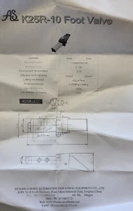G1/4" Foot Pedal K25R-10 - Picture 1 of 5