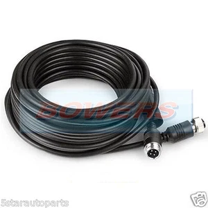 4 Pin 10m Reverse Reversing Video Monitor Camera Extension Cable Brigade Ecco - Picture 1 of 1