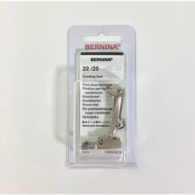 Bernina Sewing Machine #22 Cording Foot with 3 Grooves - Image 1 of 4