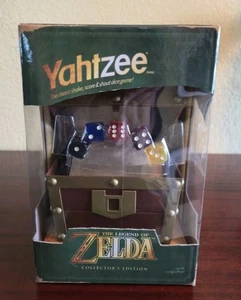 Yahtzee Legend of Zelda Collector's Edition Game & Chest New Sealed *BOX DAMAGE - Picture 1 of 12