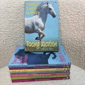 Sandy Lane Stables Lot Of 8 By M.Bates & S. Leigh Usborne Books Horse Chapter - Imagen 1 de 15