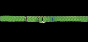 Polo Ralph Lauren Men's Leather-Trim Cotton Belt M $59.50  405859861004 - Picture 1 of 3