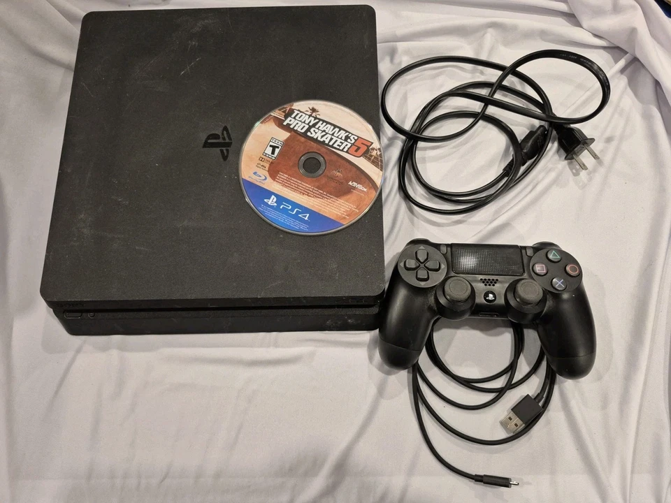 Consola de sistema de videojuegos Sony PlayStation 4 PS4 Slim 1 TB (CUH-2115B) probada Foto 1 de 3