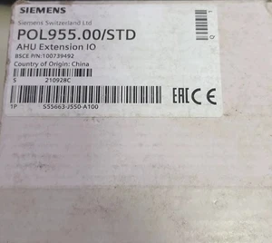 1PCS  SIEMENS   POL955.00/STD  AHU EXTENSION IO MOD NEW IN BOX .DHL/UPS/FEDEX - Picture 1 of 3