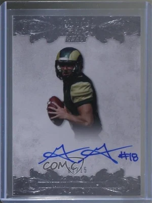 2015 Leaf Ultimate Draft Base Silver /15 Garrett Grayson #BA-GG1 Rookie Auto RC - Image 1 of 2