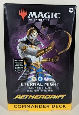 MTG Aetherdrift – Eternal Might Commander Deck | Precon | Magic | DRC | Zombies - Image 1 of 4