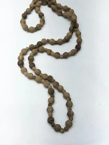 Collana di perline in legno vintage - Foto 1 di 4
