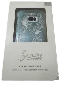 Funda Abrigo Transparente Sonix para Samsung Galaxy S7 Active - Azul Floral - Imagen 1 de 2