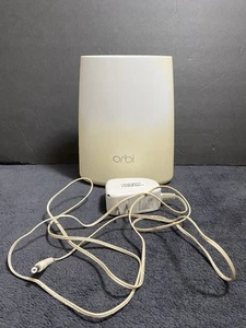 NETGEAR Orbi Mini RBS40 Wireless WiFi Router Pre Owned White W/Power Cord Works - Picture 1 of 7