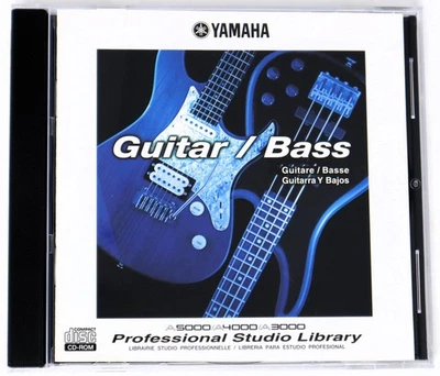 Yamaha Guitar / Bass A3000 A4000 A5000 Format Sound Library/Sampling CD - Image 1 of 3