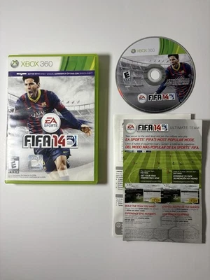 FIFA 14 (Microsoft Xbox 360, 2013) CIB Complete w/Manual Tested - Image 1 of 4