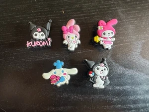 Crocs Shoe Charms x 5 bundle - Kuromi - Cute - Jibbitz - Picture 1 of 2