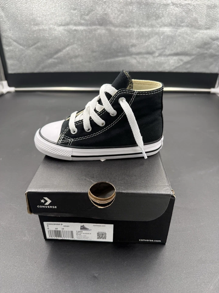 Converse Chuck Taylor All Star Hi Toddler US 5 Black SNEAKERS Blemish 1916