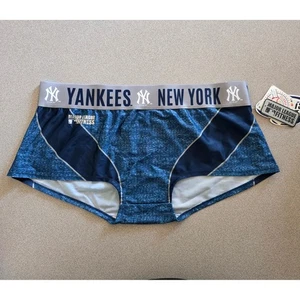 Boxer fitness donna MLB New York Yankees slip intimo XL NUOVO CON ETICHETTE - Foto 1 di 4