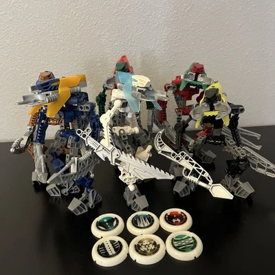 LEGO Bionicle Lote de 6 Vahki 100% Completo con Discos Foto 1 de 4